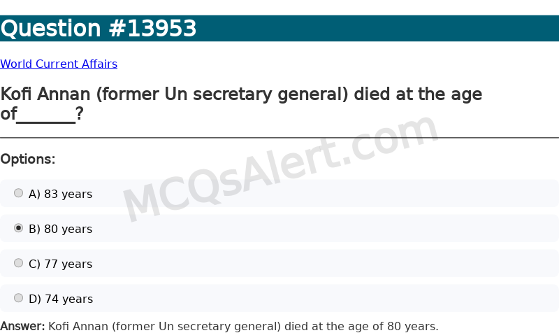 Question Screenshot