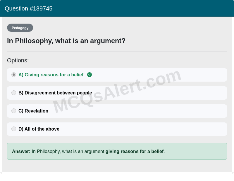 Question Screenshot