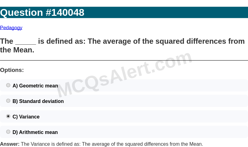 Question Screenshot