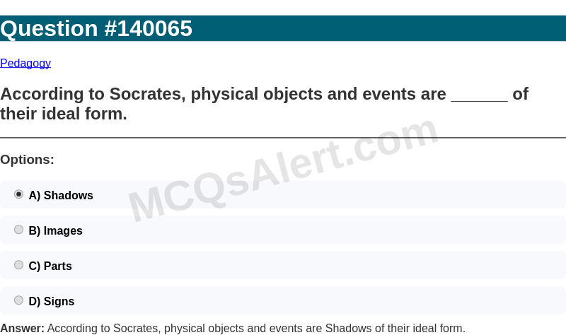 Question Screenshot
