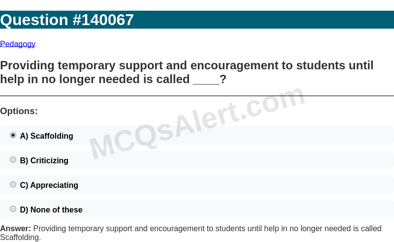 Question Screenshot