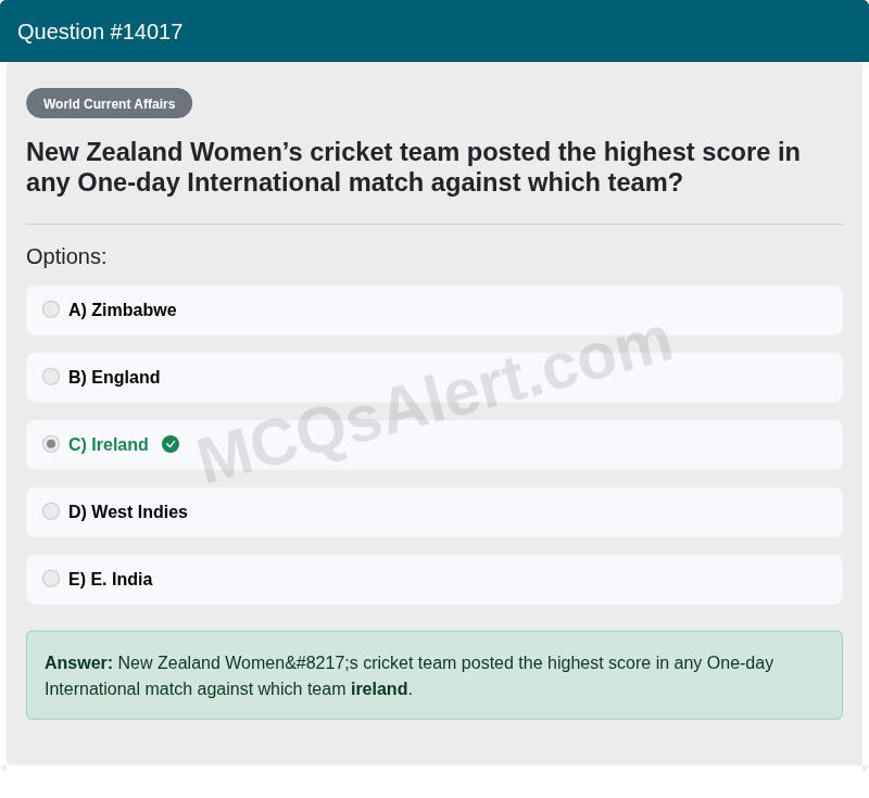 Question Screenshot