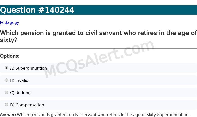 Question Screenshot