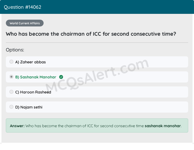 Question Screenshot