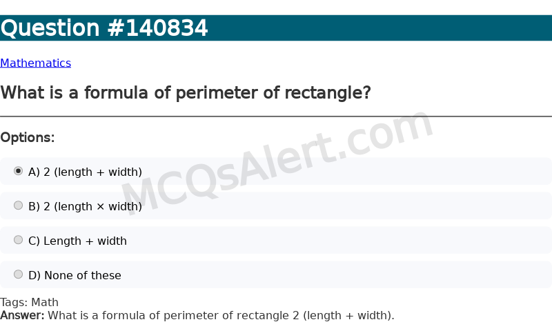 Question Screenshot