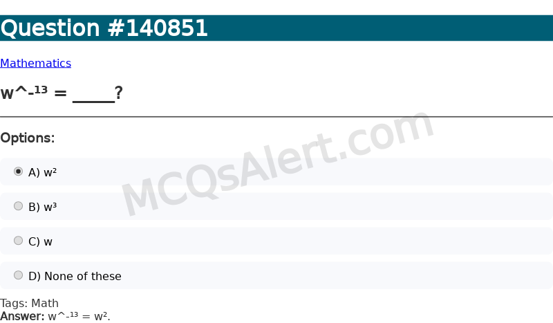 Question Screenshot