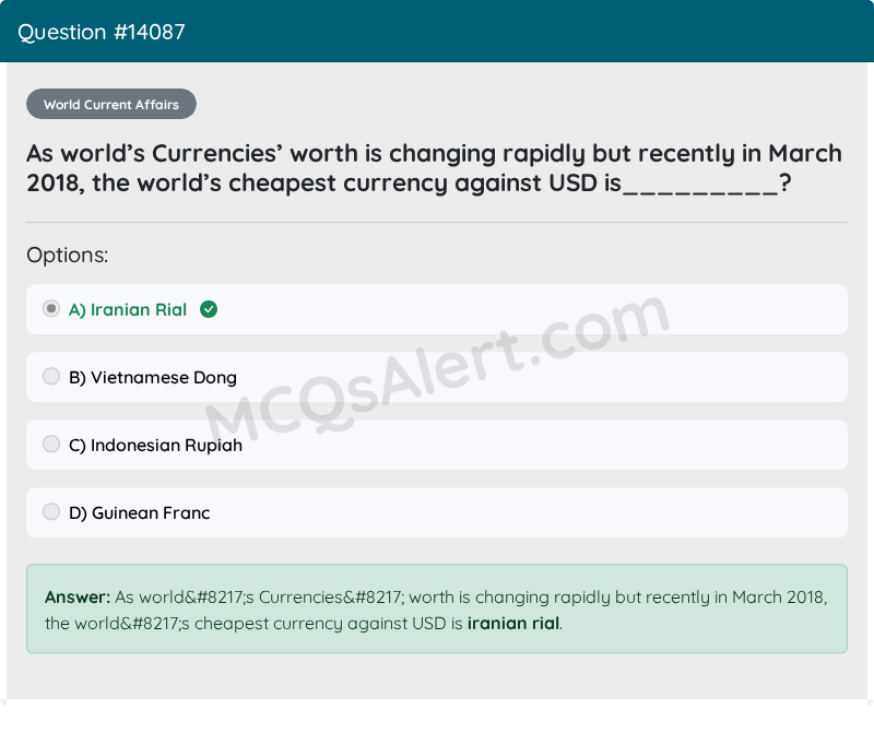 Question Screenshot