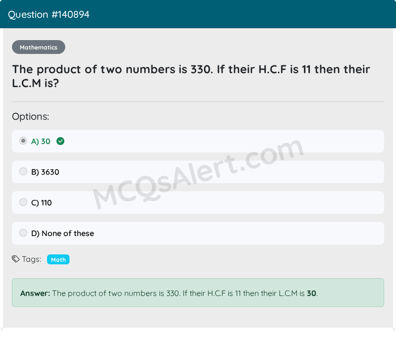 Question Screenshot