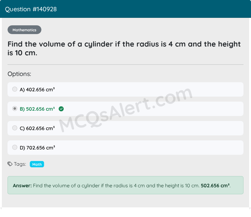 Question Screenshot