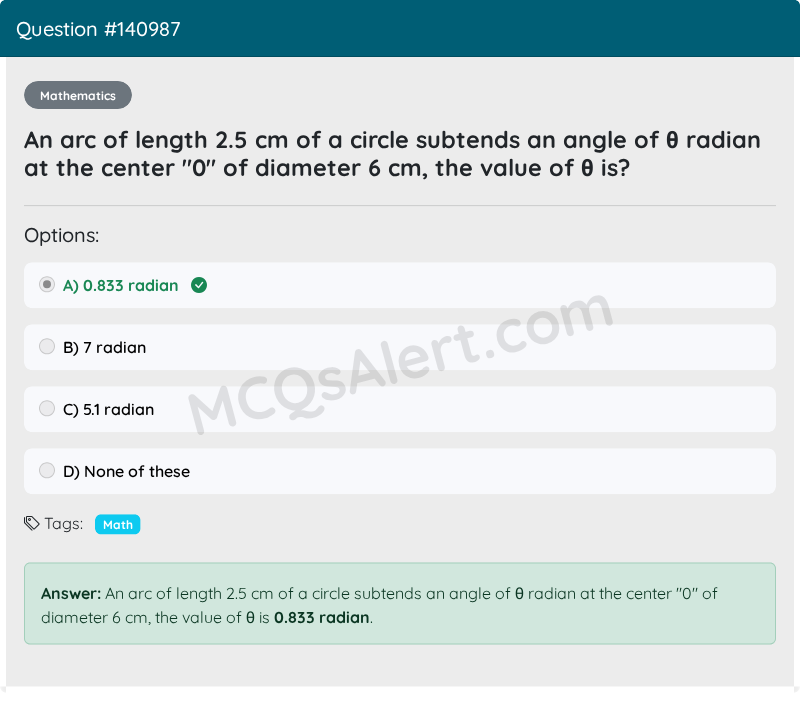 Question Screenshot