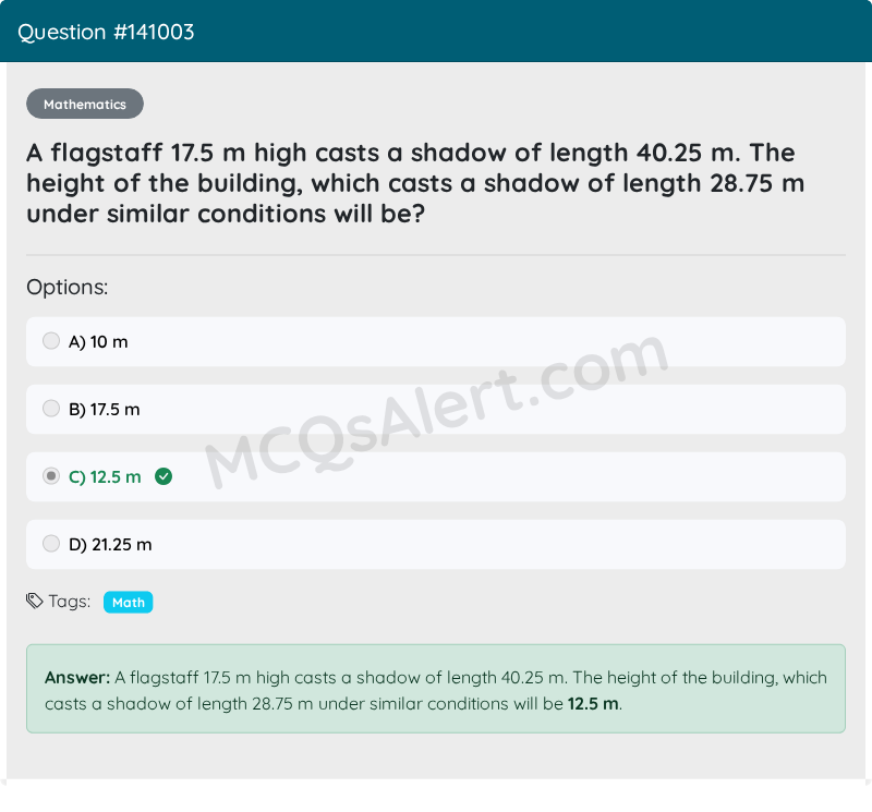 Question Screenshot