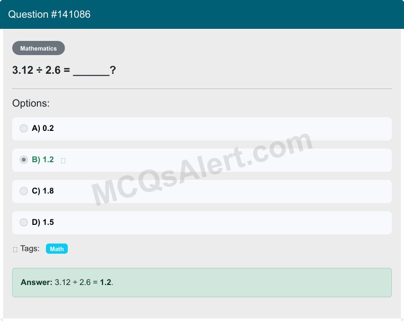 Question Screenshot