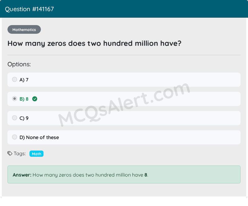 Question Screenshot