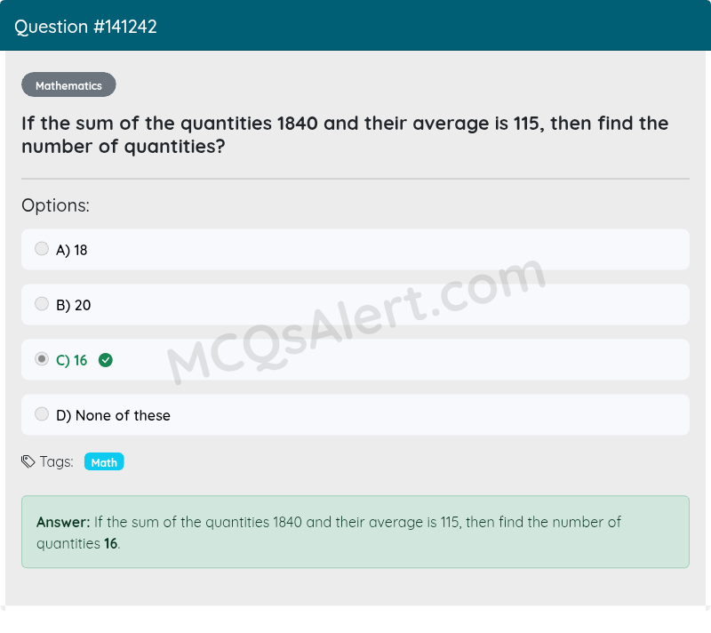 Question Screenshot
