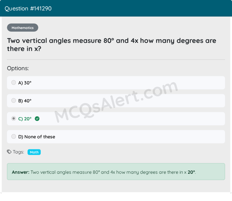 Question Screenshot