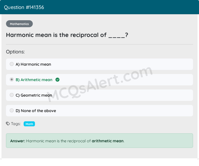 Question Screenshot