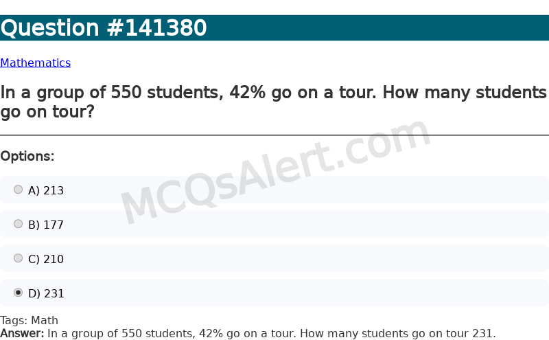 Question Screenshot