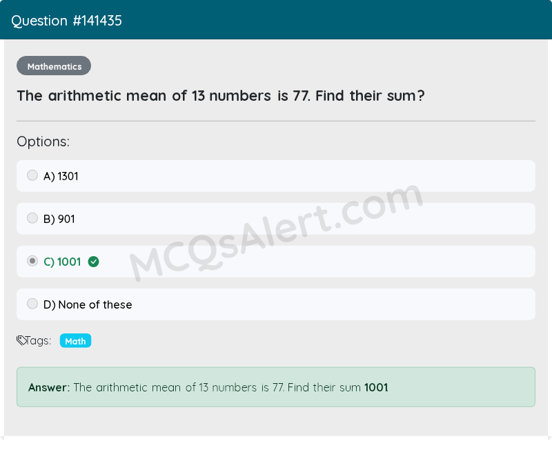 Question Screenshot