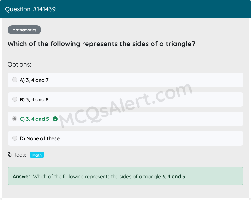 Question Screenshot