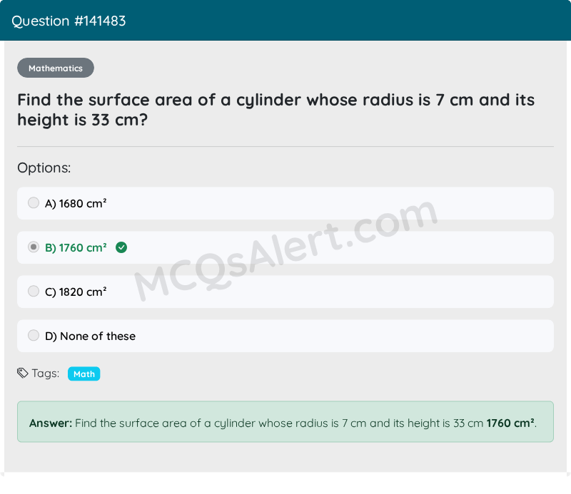Question Screenshot