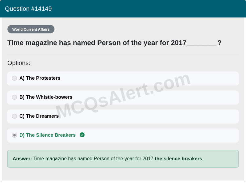 Question Screenshot