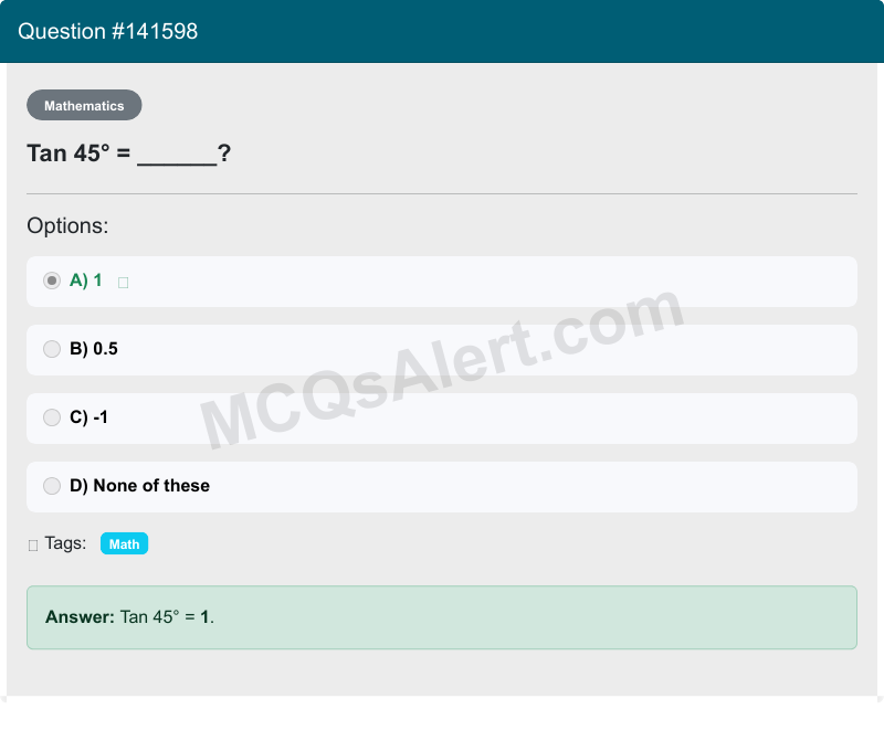 Question Screenshot