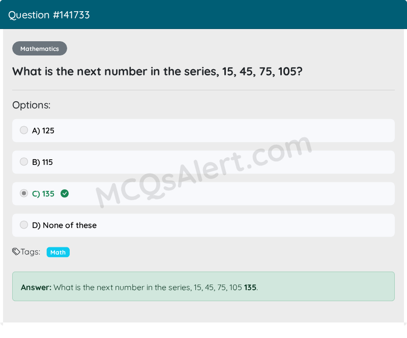Question Screenshot