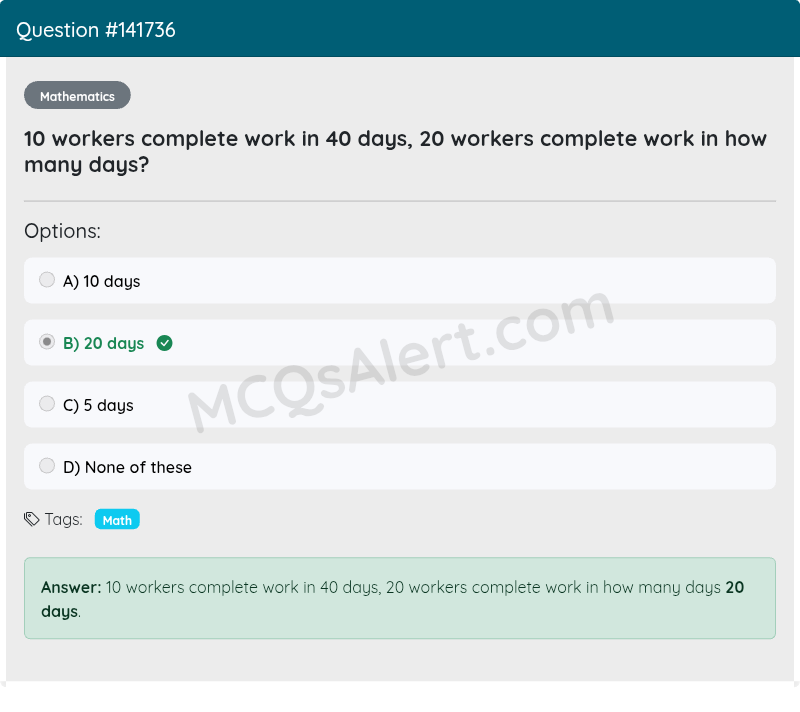 Question Screenshot