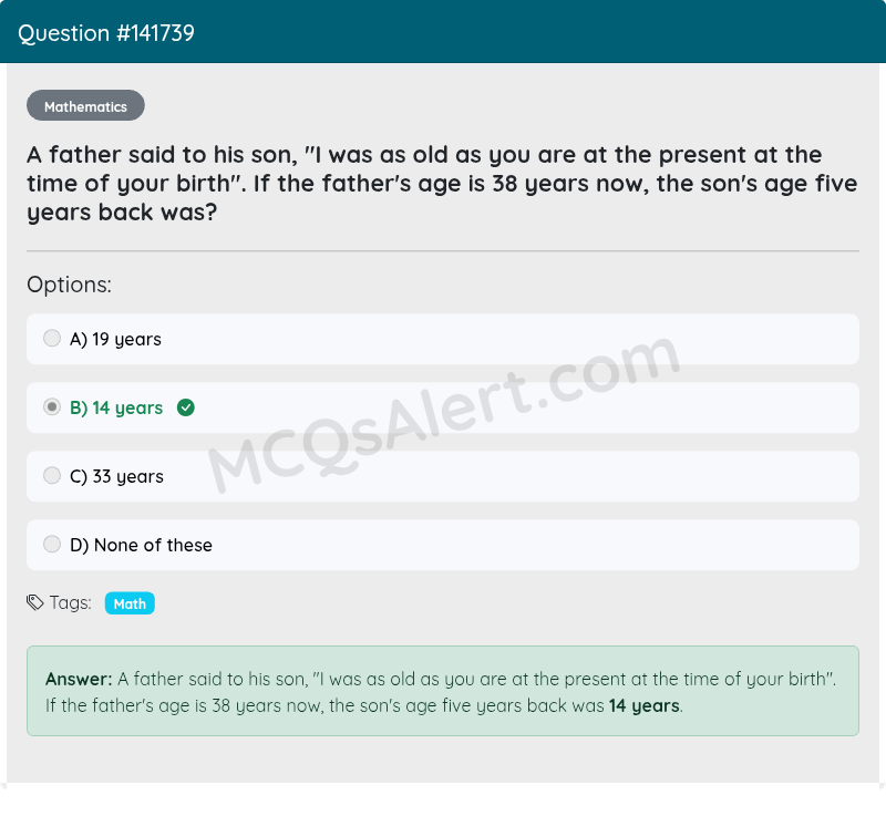 Question Screenshot