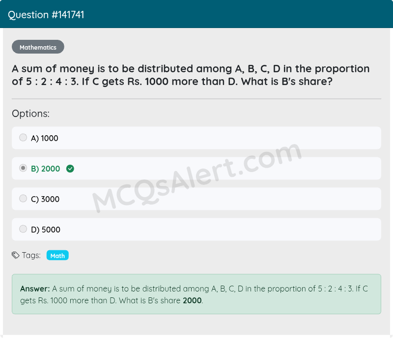 Question Screenshot