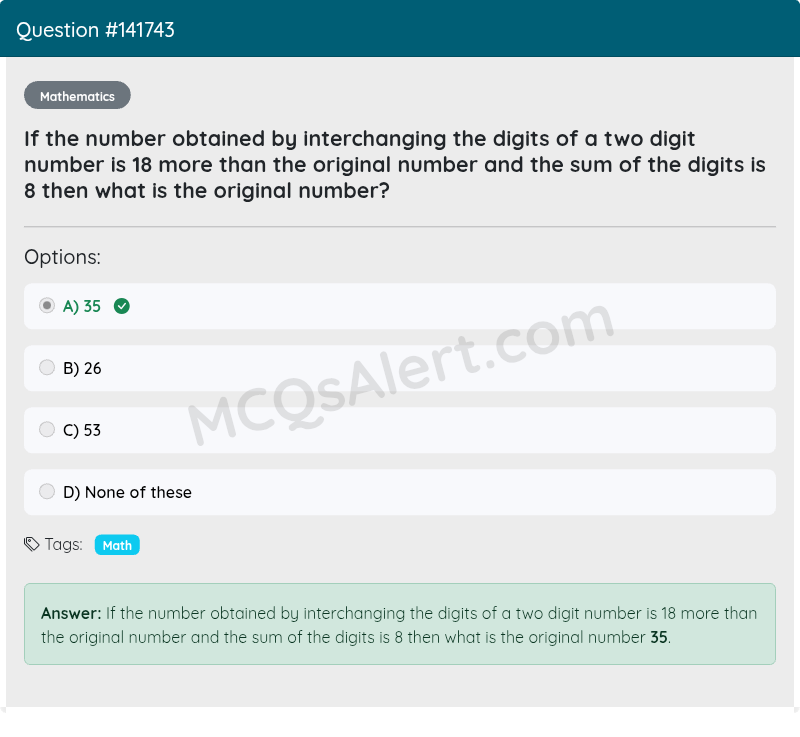 Question Screenshot
