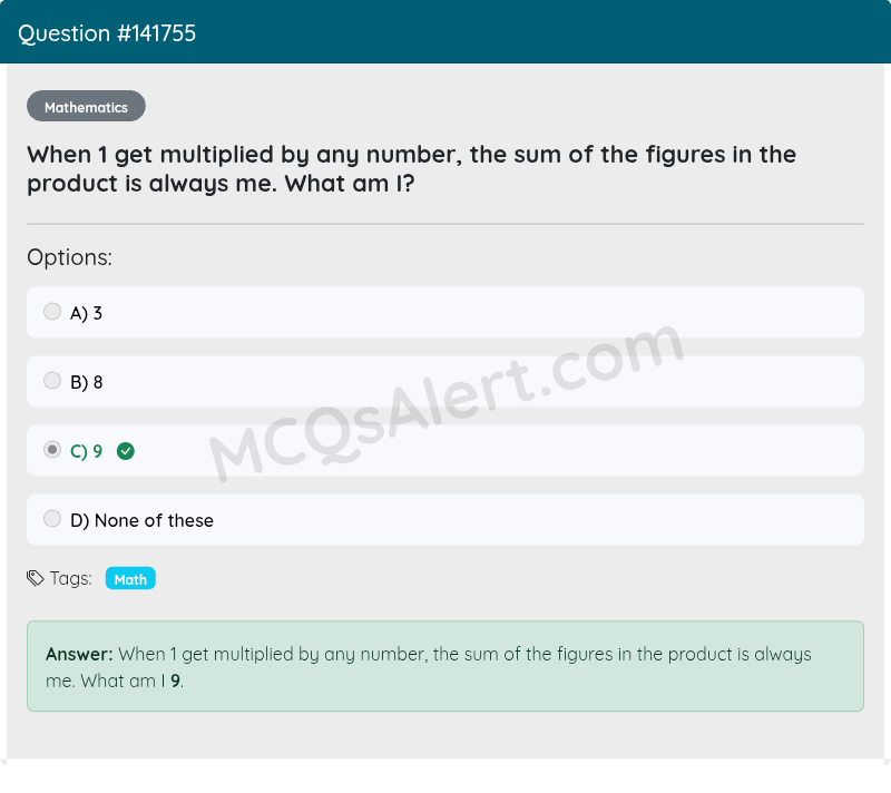 Question Screenshot