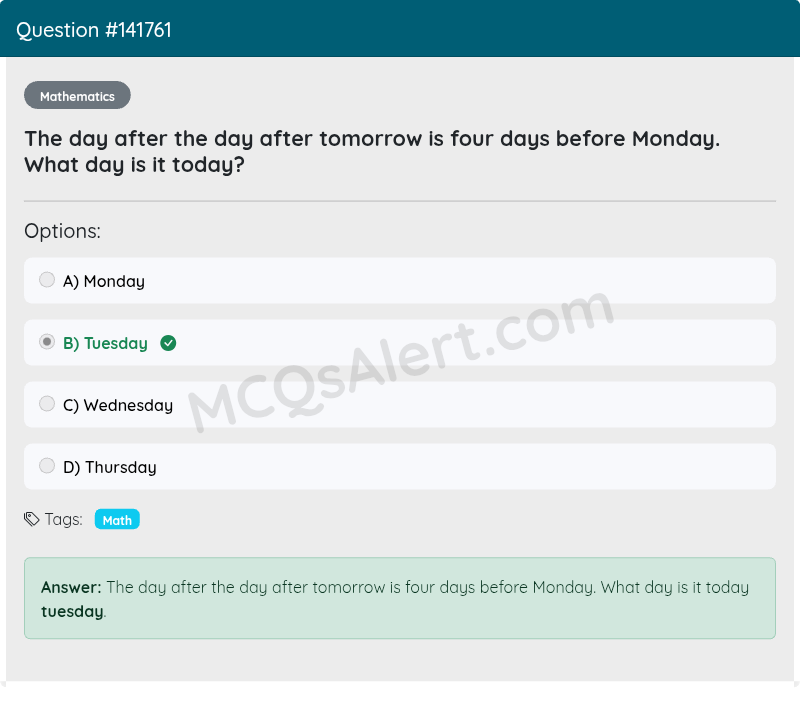 Question Screenshot