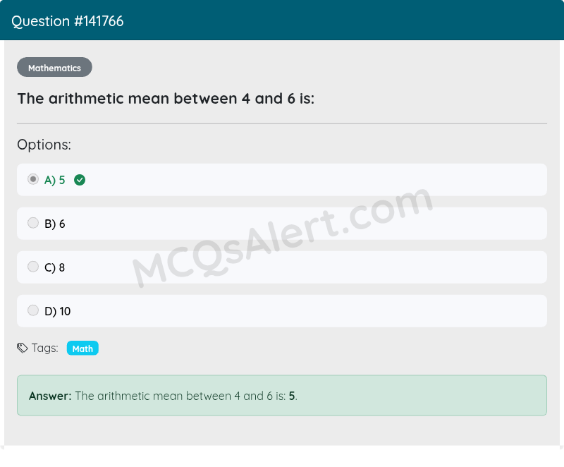 Question Screenshot