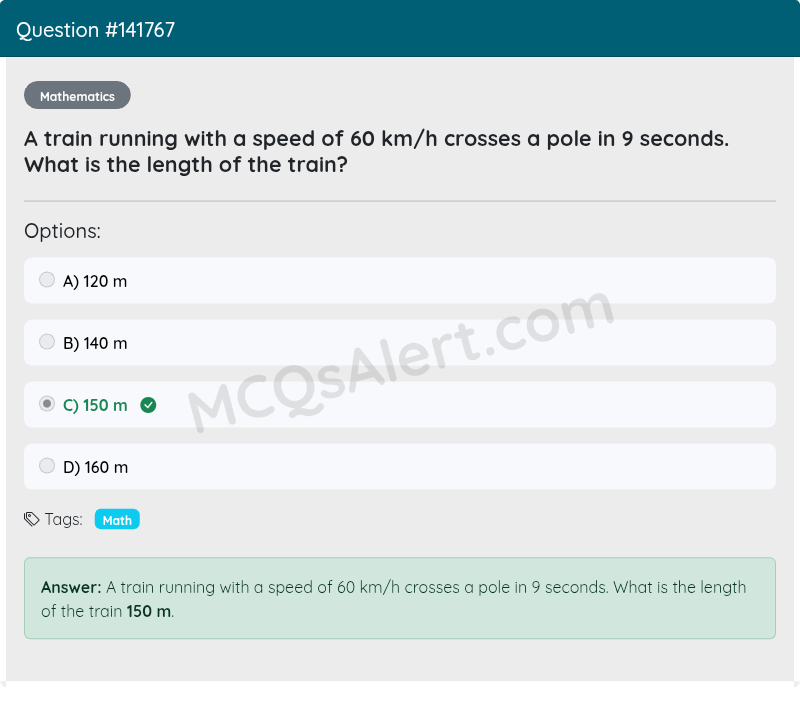 Question Screenshot