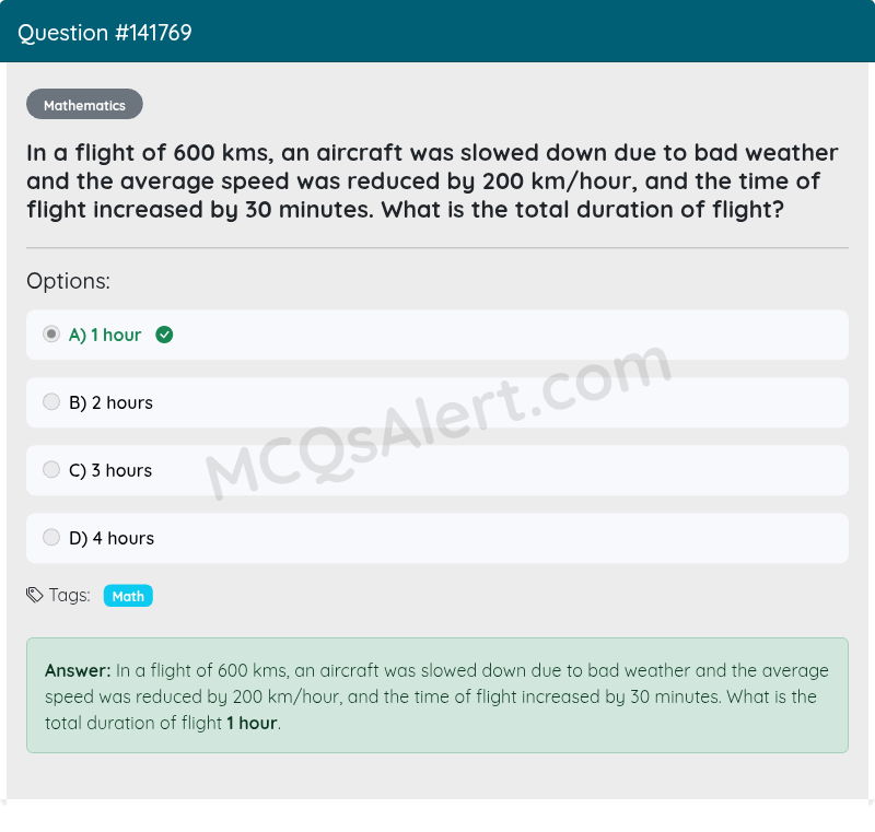 Question Screenshot