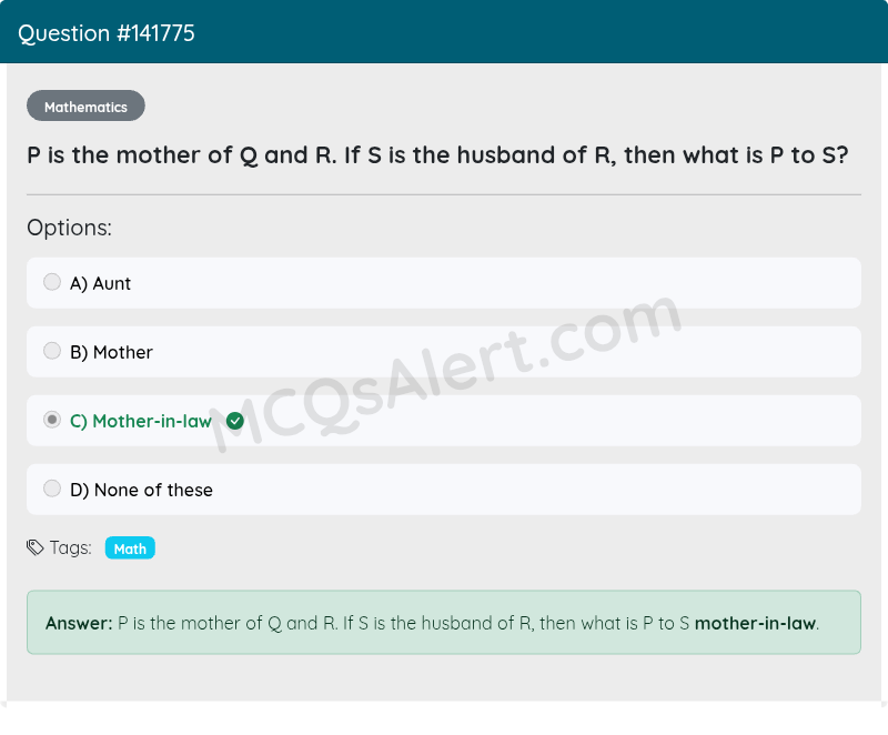 Question Screenshot