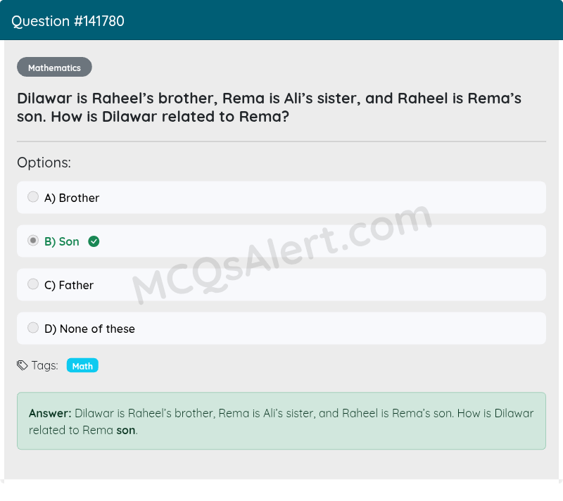 Question Screenshot