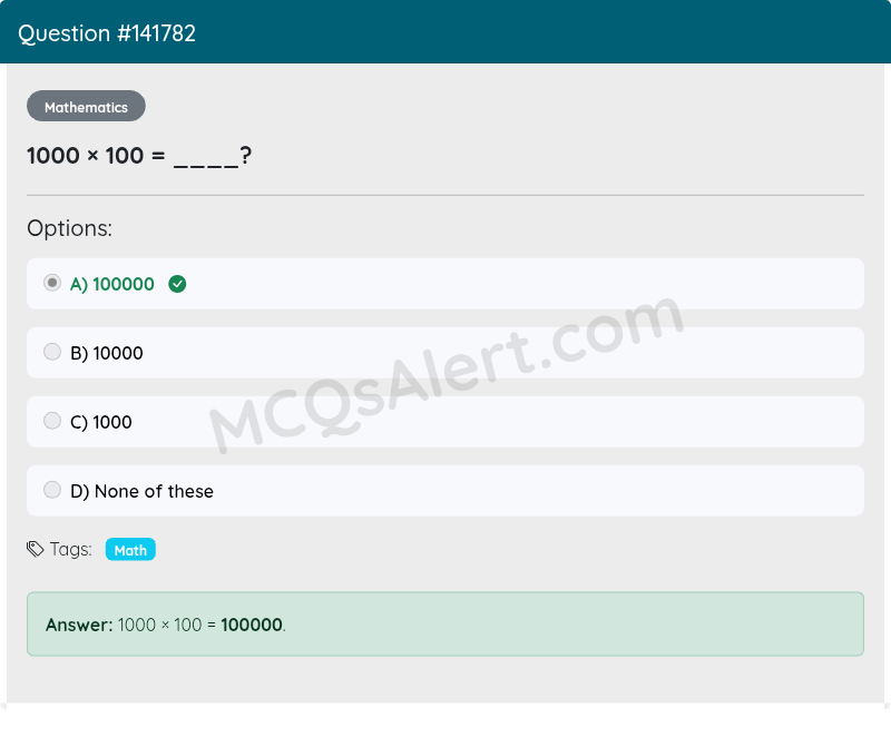 Question Screenshot