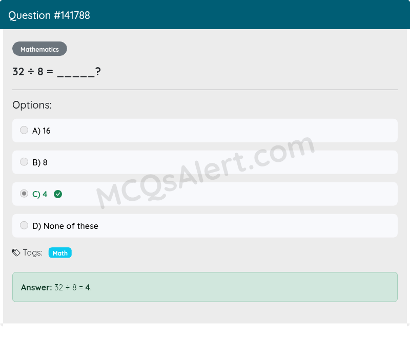 Question Screenshot