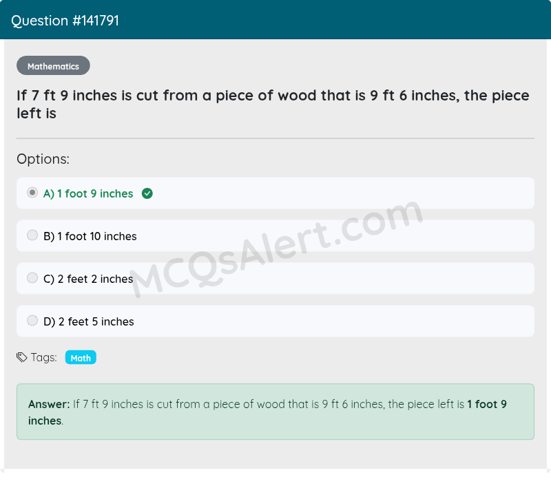 Question Screenshot