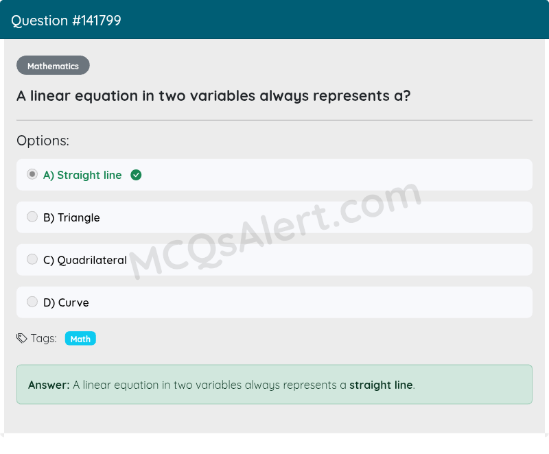 Question Screenshot