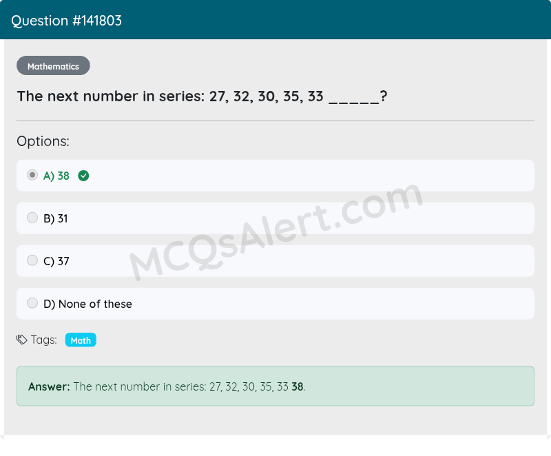 Question Screenshot