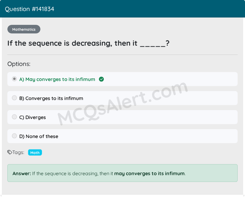 Question Screenshot