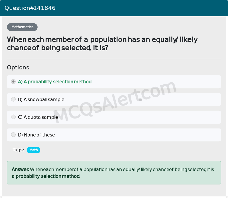 Question Screenshot