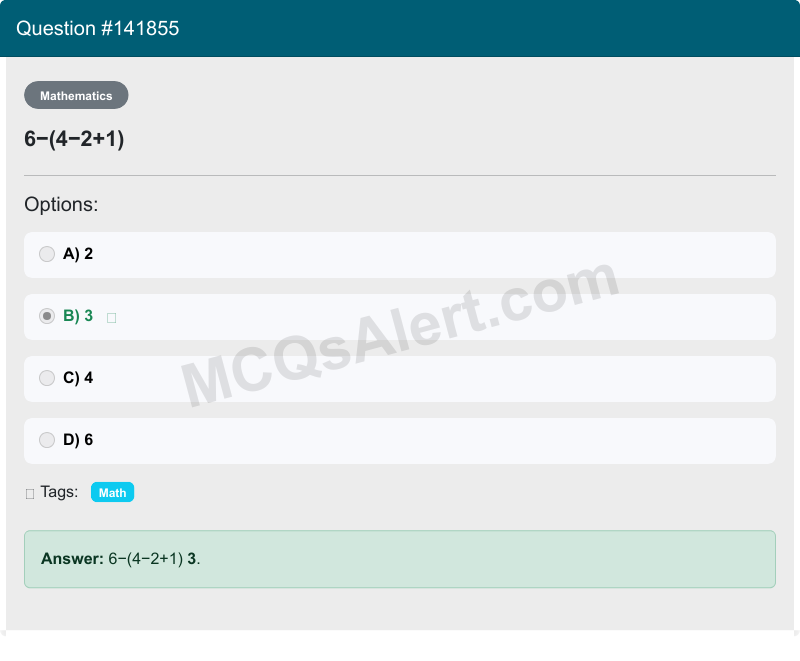 Question Screenshot