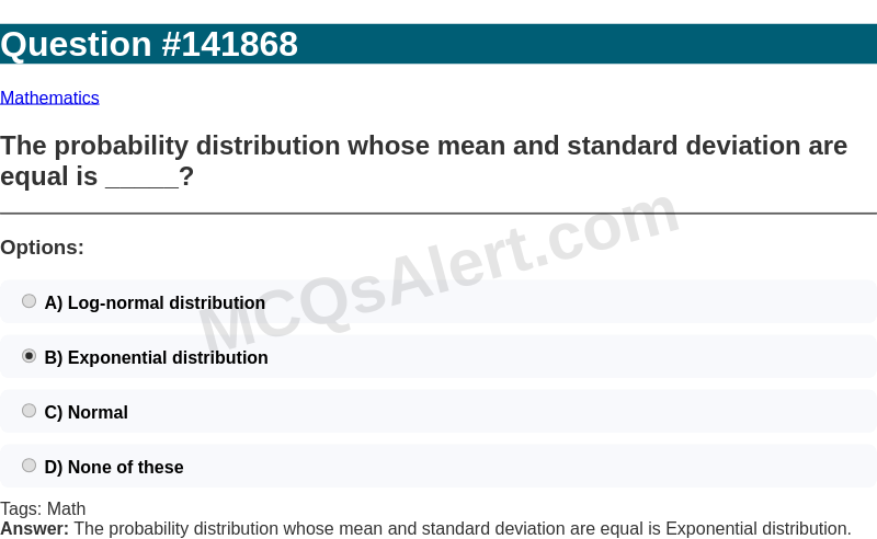 Question Screenshot