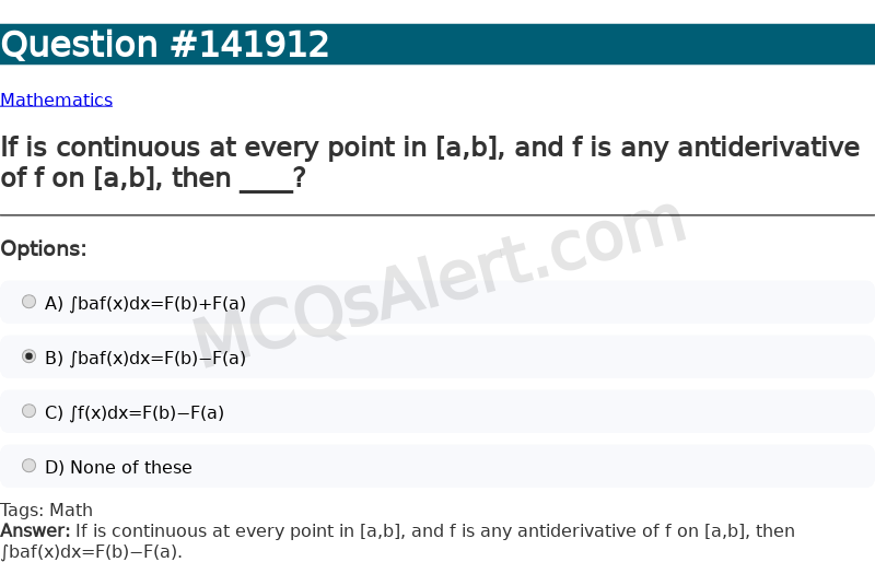 Question Screenshot