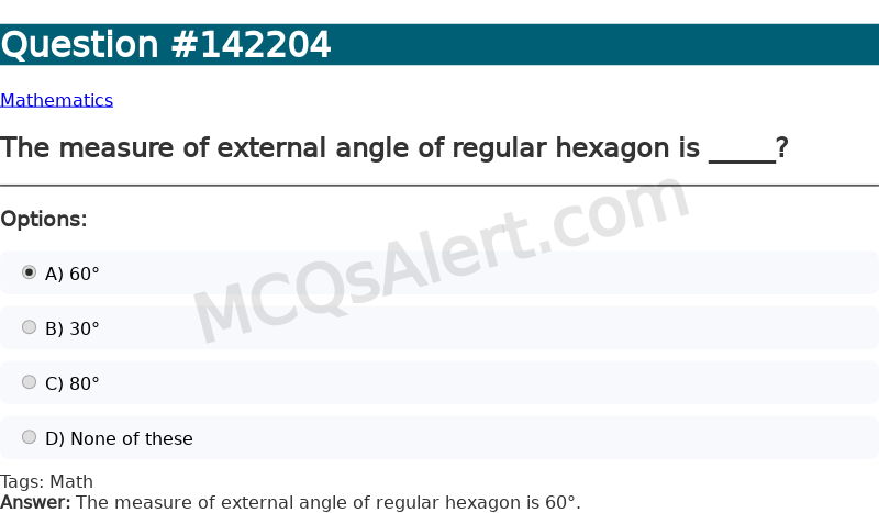 Question Screenshot