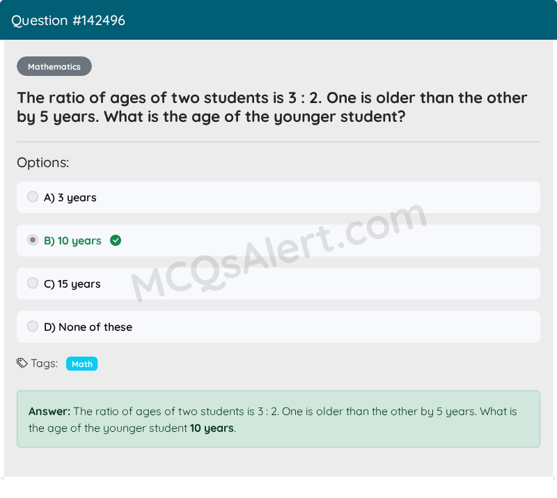 Question Screenshot